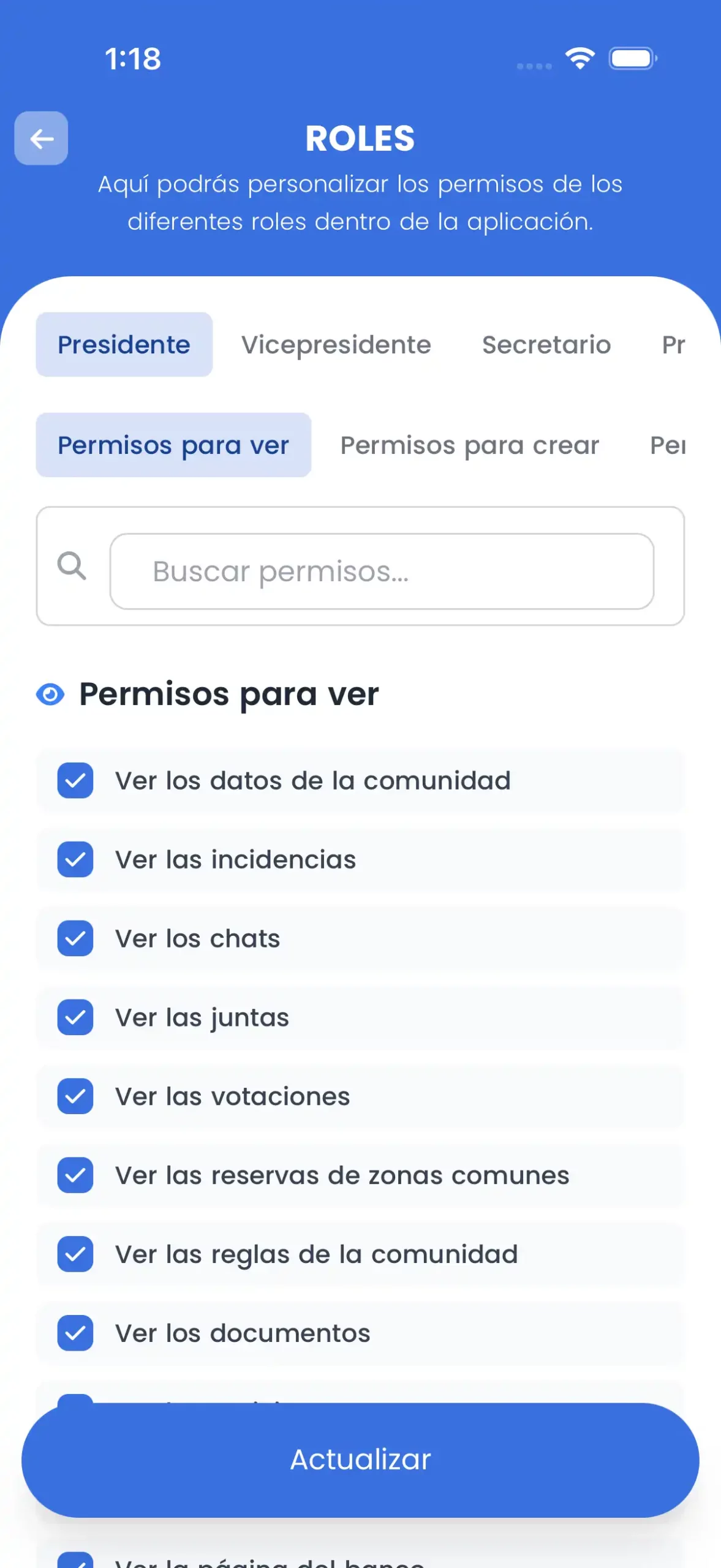Captura de pantalla de Comunidad App 4
